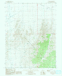 BURBANK PASS, UT HISTORICAL MAP GEOPDF 7