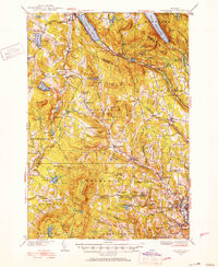LYNDONVILLE, VT HISTORICAL MAP GEOPDF 15