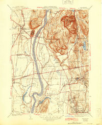 MOUNT TOBY, MA HISTORICAL MAP GEOPDF 7.5