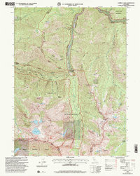 CARIBOU LAKE, CA HISTORICAL MAP GEOPDF 7