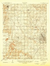 PARSONS, KS HISTORICAL MAP GEOPDF 15X15