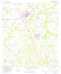 HARTFORD, AL HISTORICAL MAP GEOPDF 7.5X7