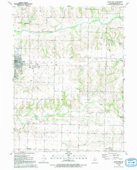ALEDO EAST, IL HISTORICAL MAP GEOPDF 7.5