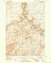 OREANA, ID HISTORICAL MAP GEOPDF 15X15 G