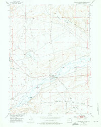 SWEETWATER STATION, WY HISTORICAL MAP GE