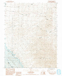 GARRETT BUTTE, NV-AZ HISTORICAL MAP GEOP