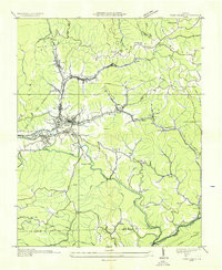 COEBURN, VA HISTORICAL MAP GEOPDF 7.5X7.