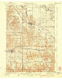OSSEO, WI HISTORICAL MAP GEOPDF 15X15 GR