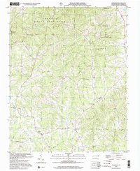 ANDERSON, NC HISTORICAL MAP GEOPDF 7.5X7