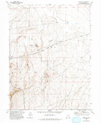 VERNON NE, UT HISTORICAL MAP GEOPDF 7.5X
