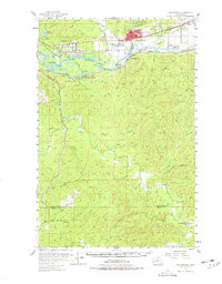 MONTESANO, WA HISTORICAL MAP GEOPDF 15X1