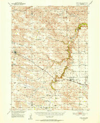 WOOD LAKE, NE HISTORICAL MAP GEOPDF 15X1