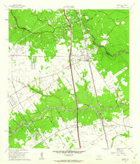 SPRING, TX HISTORICAL MAP GEOPDF 7.5X7.5