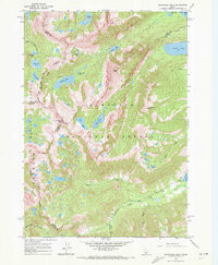SNOWYSIDE PEAK, ID HISTORICAL MAP GEOPDF