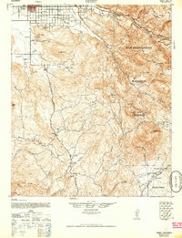 HEMET, CA HISTORICAL MAP GEOPDF 15X15 GR