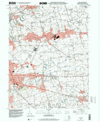 LEOLA, PA HISTORICAL MAP GEOPDF 7.5X7.5