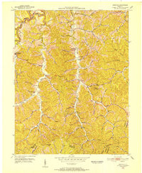 ISONVILLE, KY HISTORICAL MAP GEOPDF 7.5X