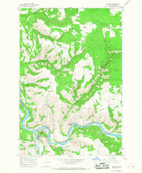 KOOSKIA, ID HISTORICAL MAP GEOPDF 7.5X7.