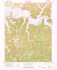 STANTON, KY HISTORICAL MAP GEOPDF 7.5X7.