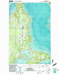 VASHON, WA HISTORICAL MAP GEOPDF 7.5X7.5