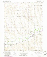 DANBURY, NE-KS HISTORICAL MAP GEOPDF 7.5