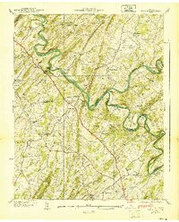 BOONE DAM, TN HISTORICAL MAP GEOPDF 7.5X