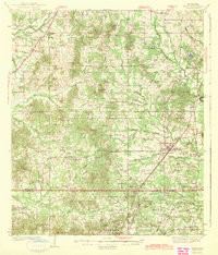TERRY, MS HISTORICAL MAP GEOPDF 15X15 GR
