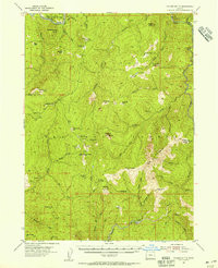 COLLIER BUTTE, OR HISTORICAL MAP GEOPDF