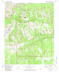SPRINGDALE EAST, UT HISTORICAL MAP GEOPD