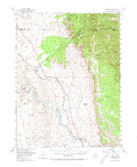 WOODSIDE, UT HISTORICAL MAP GEOPDF 15X15