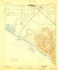 SANTA ANA, CA HISTORICAL MAP GEOPDF 15X1