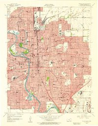 WICHITA EAST, KS HISTORICAL MAP GEOPDF 7