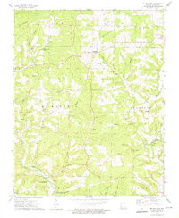BRUSHYKNOB, MO HISTORICAL MAP GEOPDF 7.5