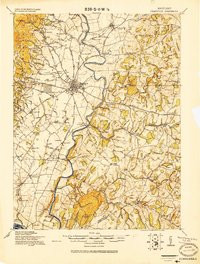 FREDERICK, MD-VA HISTORICAL MAP GEOPDF 1