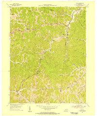 RUSH, KY HISTORICAL MAP GEOPDF 7.5X7.5 G