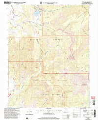 PINE LAKE, UT HISTORICAL MAP GEOPDF 7.5X