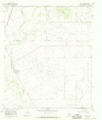WINGATE, TX HISTORICAL MAP GEOPDF 7.5X7.