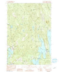 BELGRADE LAKES, ME HISTORICAL MAP GEOPDF