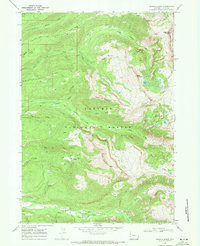 GRANITE BASIN, WY HISTORICAL MAP GEOPDF