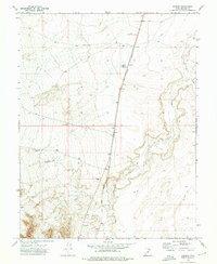 BORDEN, UT HISTORICAL MAP GEOPDF 7.5X7.5