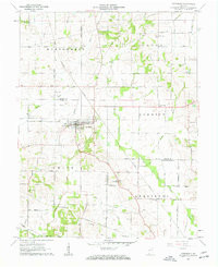 CYNTHIANA, IN HISTORICAL MAP GEOPDF 7.5X