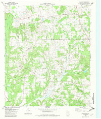BLACKFOOT, TX HISTORICAL MAP GEOPDF 7.5X