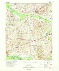 BELLS, TN HISTORICAL MAP GEOPDF 15X15 GR