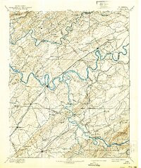 LOUDON, TN HISTORICAL MAP GEOPDF 30X30 G