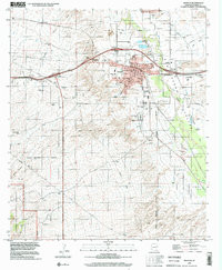 BENSON, AZ HISTORICAL MAP GEOPDF 7.5X7.5