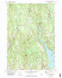 LAKE AUBURN WEST, ME HISTORICAL MAP GEOP