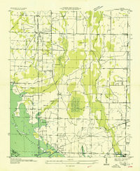 TANNER, AL HISTORICAL MAP GEOPDF 7.5X7.5