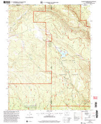 BUCKEYE RESERVOIR, CO-UT HISTORICAL MAP
