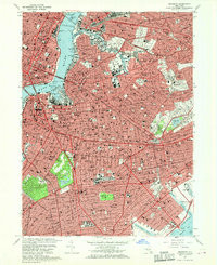 BROOKLYN, NY HISTORICAL MAP GEOPDF 7.5X7