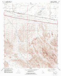 MINNEOLA, CA HISTORICAL MAP GEOPDF 7.5X7